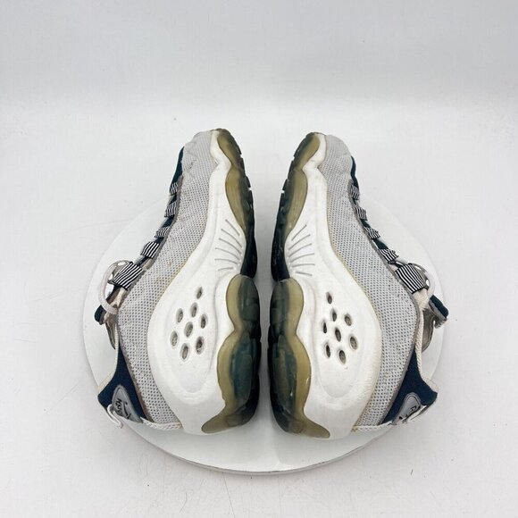 Vintage Reebok DMX Run Men Size 8.5 Silver Ultramarine White Neon Green Shoes - Picture 7 of 15